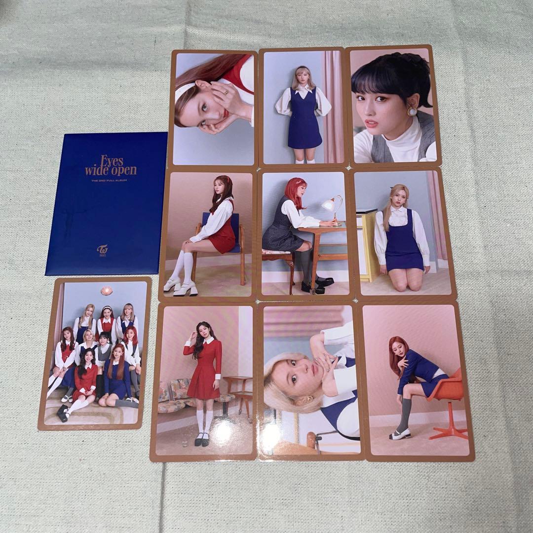 TWICE Eyes wide open Retro フォトカード - メルカリ