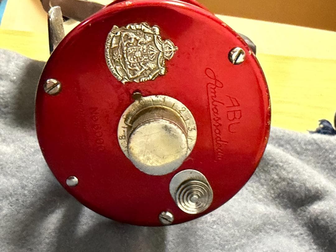 リール ABU Ambassadeur No.6000 Hi-Speed WinchアブABU ambassadeur 6000 C3☆ブルー☆6.3:1 - ABU's