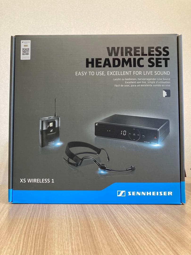 Sennheiser XS WIRELESS 1 ワイヤレスヘッドセット Sennheiser XS Wireless 1 | 手軽に使えるアナログワイヤレスシステム