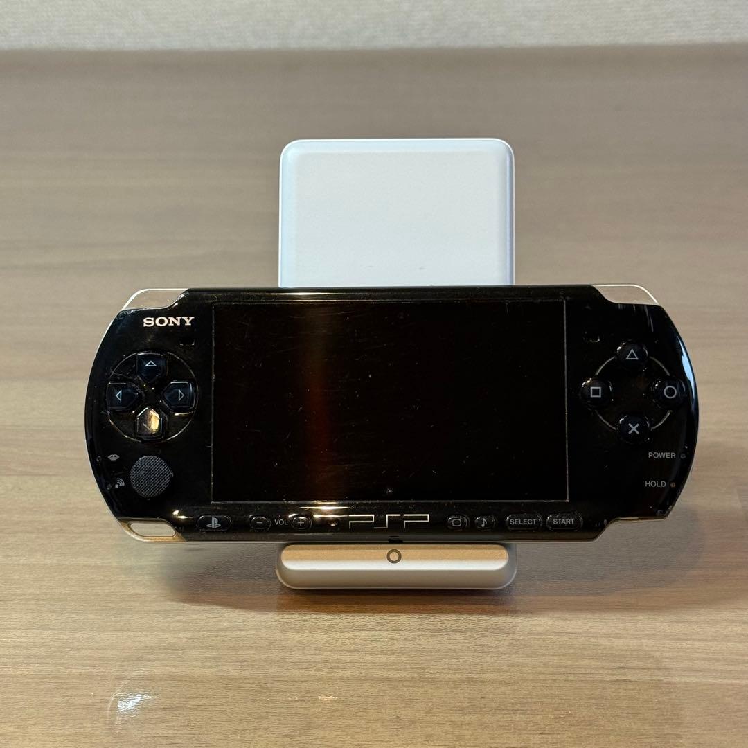 5-070 PSP-3000 ブラック SONY PSP Playstation Portable Console JAPAN Model PSP-3000 Piano