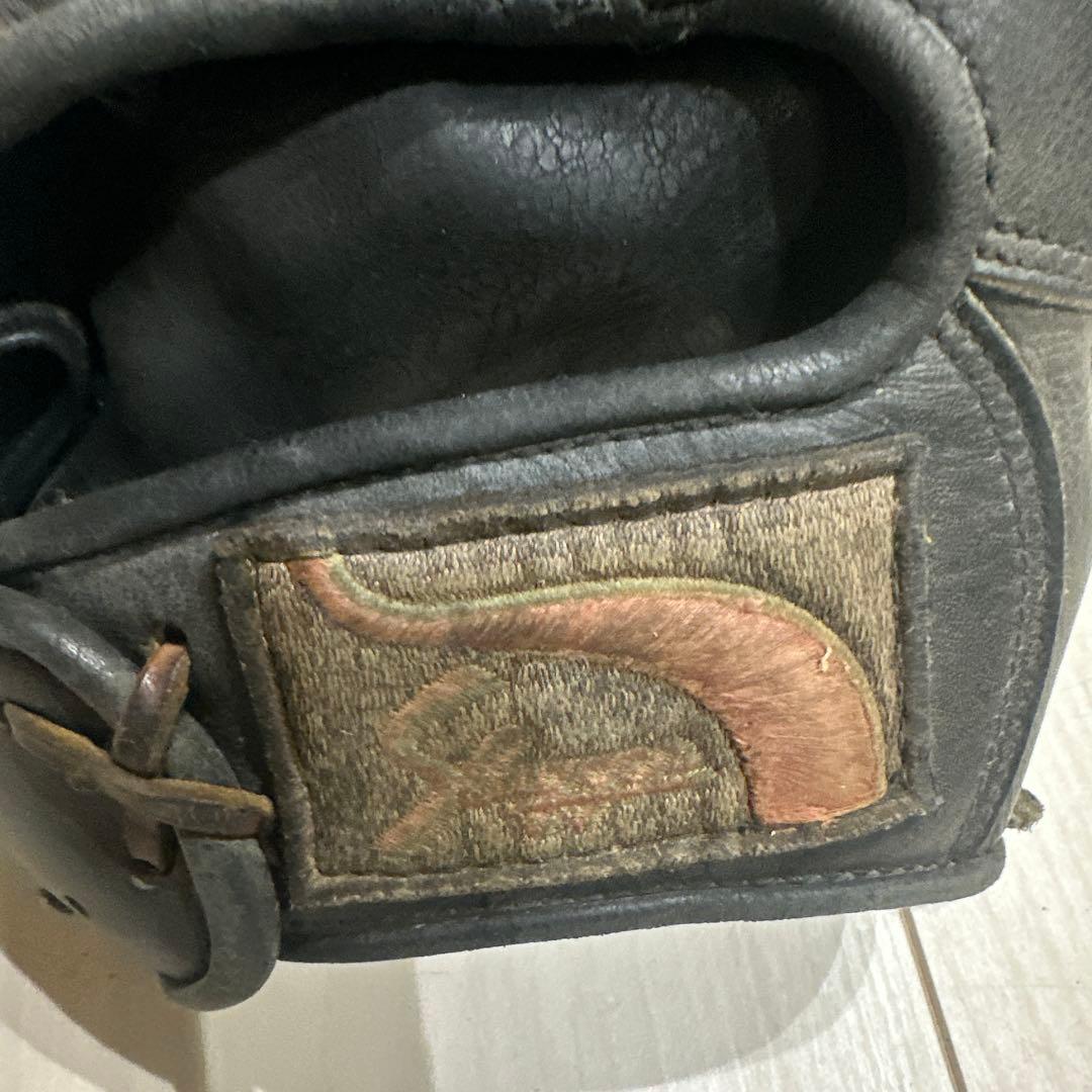 軟式レザーグローブ タッチパネル対応 リブ付きラムレザーグローブ