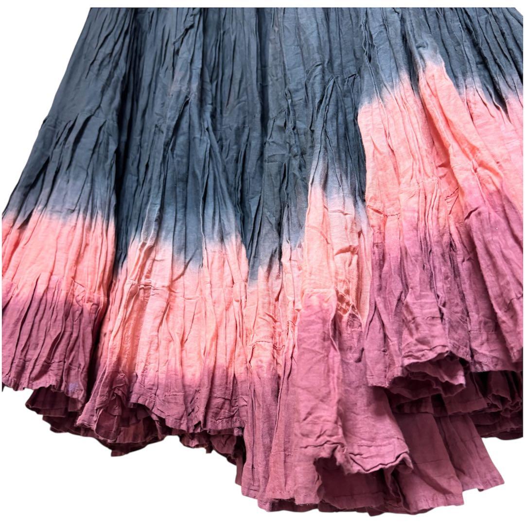 ☆値下げ ベリーダンス ジプシー 25ヤードスカート 黒×赤