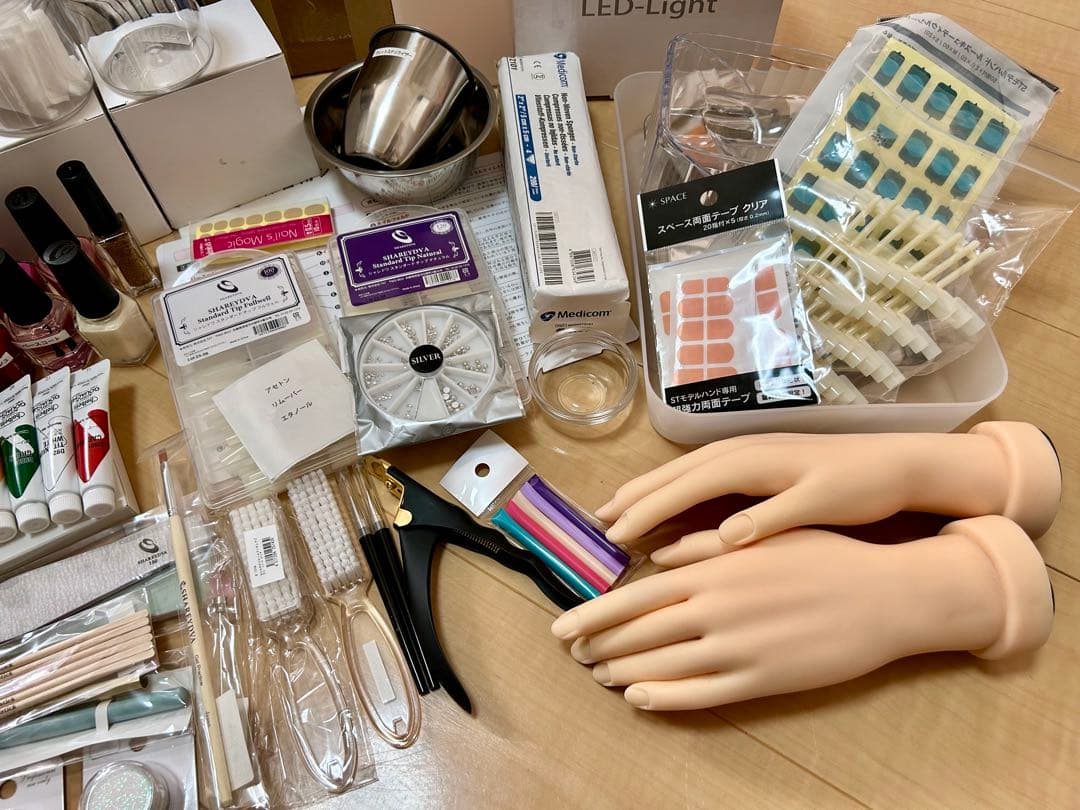 定価13万 ネイリスト講座 教材 ユーキャン 認定ハンド セット - メルカリ