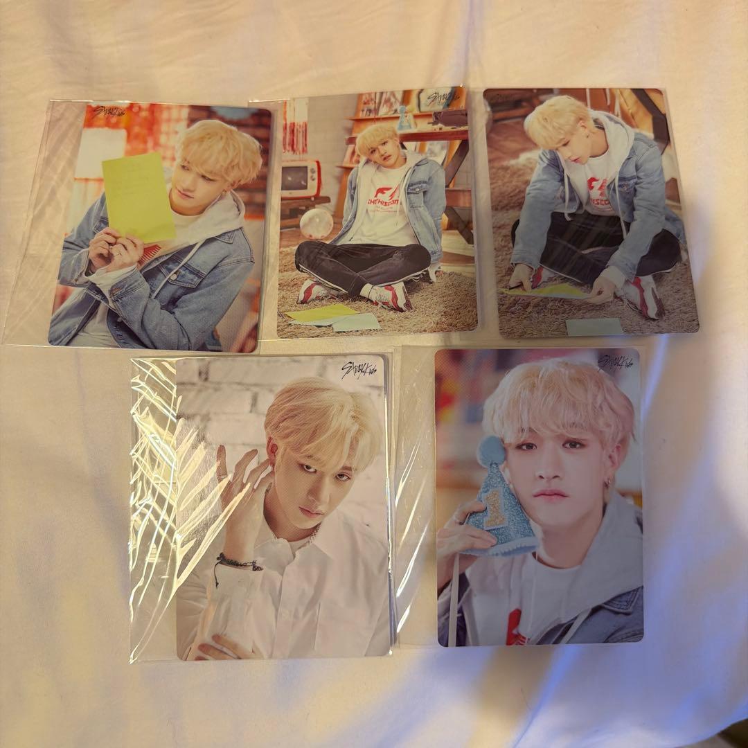 stray kids バンチャン unveil japan ラントレ トレカ stray kids バンチャン unveil ラントレ 5枚 - メルカリ