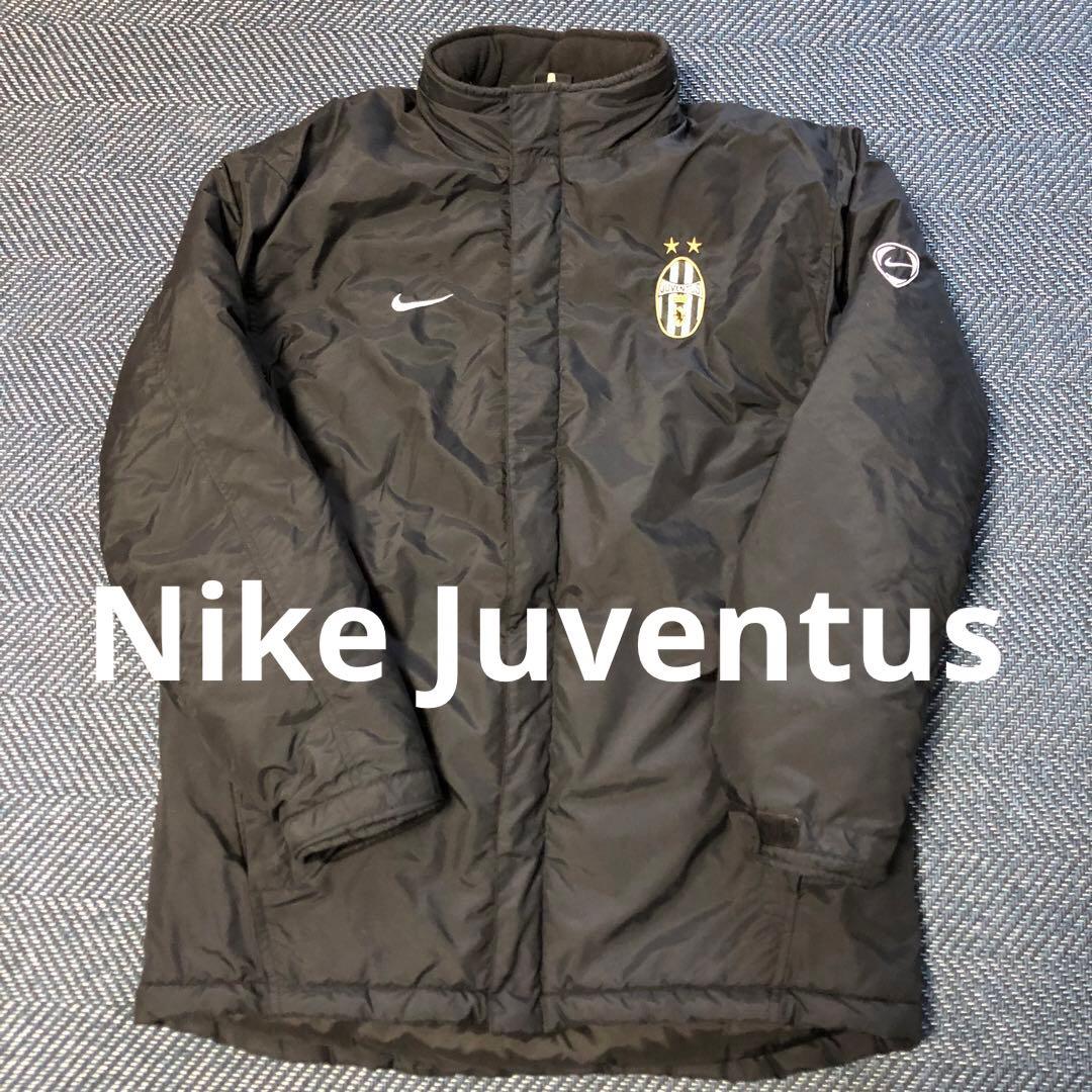 Nike Juventus ユベントス　中綿ジャンパー　Ｍ ２つ星 00s NIKE JUVENTUS ナイキ ユベントス トラックジャケット ジャージ