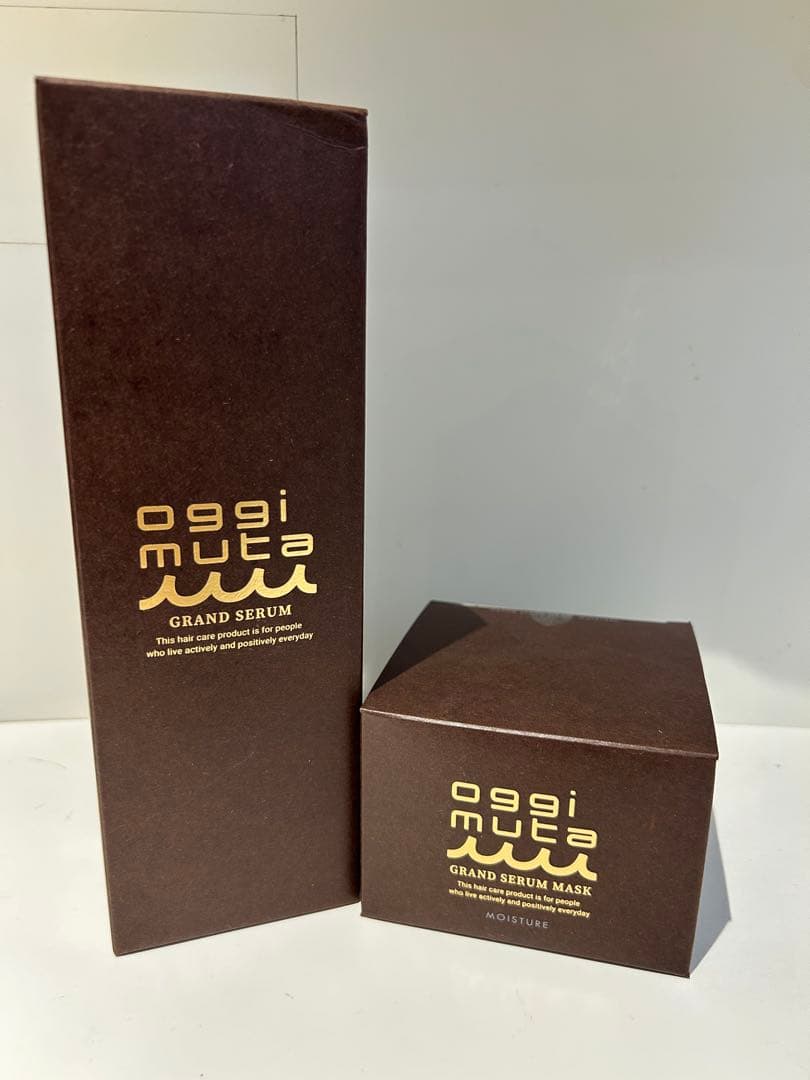 oggi otto GRAND SERUM & MASK セット oggimuta グランドセラム & セラムマスク トライアルセット – muta