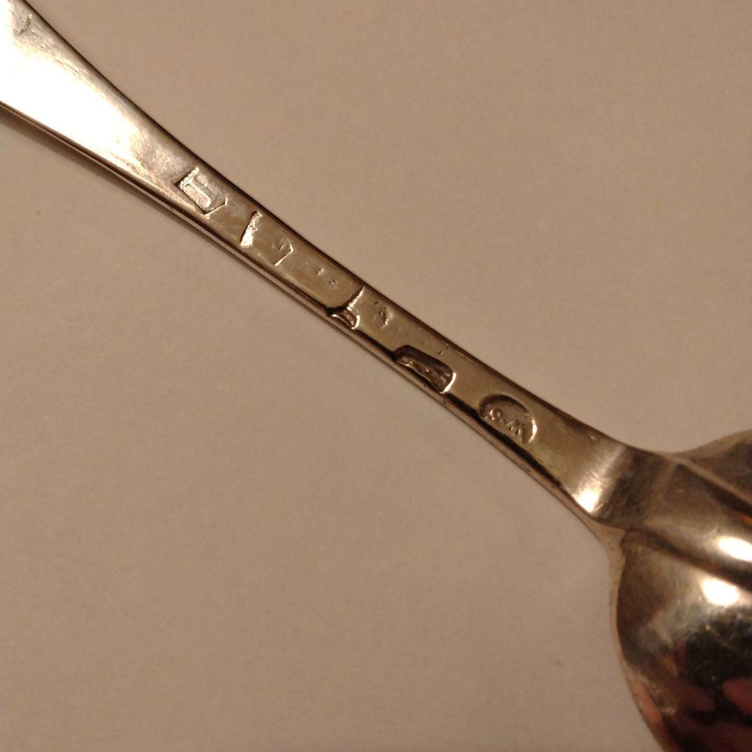 セール イギリス 1730年 純銀テーブルスプーン ハノベリアン - メルカリ