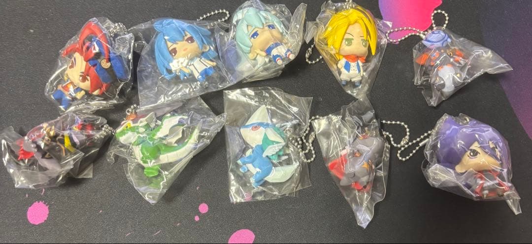 バディファイト ボールチェーンストラップ まとめ売り 龍炎寺タスク 他 状態A-〕フューチャーフォースの持ち主龍炎寺タスク【SEC】{DZ-TB01